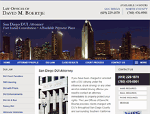 Tablet Screenshot of dui-defense.org